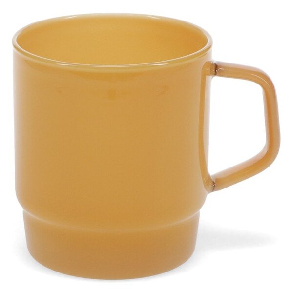 Musztardowy szklany kubek 280 ml – Rex London