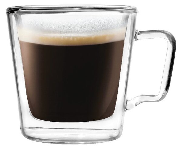 Szklane kubki na espresso/z podwójną ścianką zestaw 2 szt. 80 ml Diva – Vialli Design