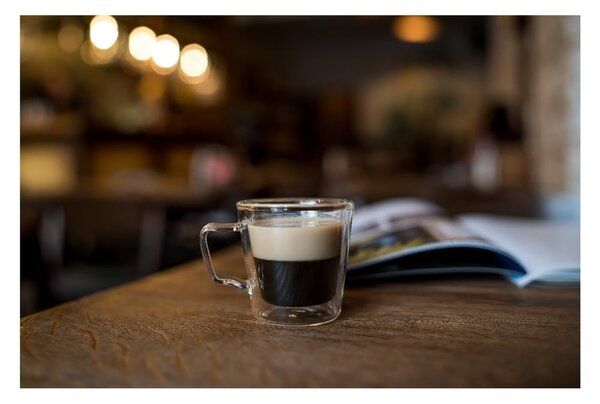 Szklane kubki na espresso/z podwójną ścianką zestaw 2 szt. 80 ml Diva – Vialli Design