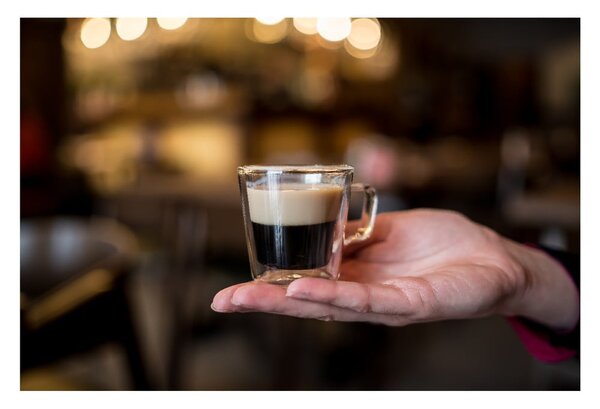 Szklane kubki na espresso/z podwójną ścianką zestaw 2 szt. 80 ml Diva – Vialli Design