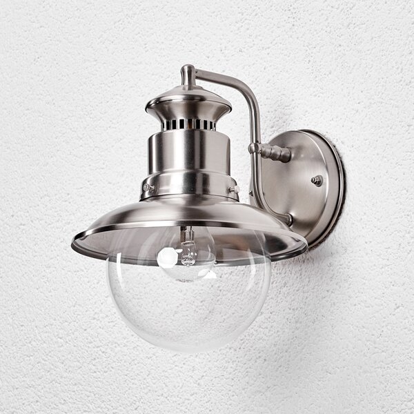 Zewnętrzna Lampa Lindby, GWENDOLYN, ściemnialny, metaliczny, balkon, metal, nowoczesny