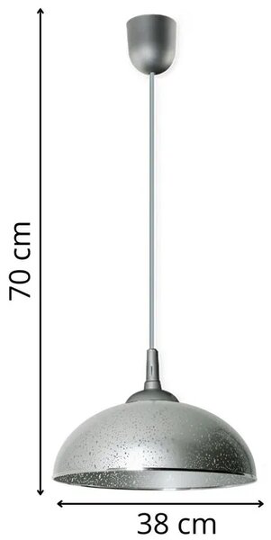 Designerska lampa wisząca 17X E566 B0-L76