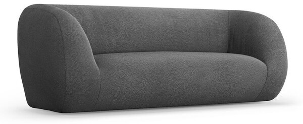 Szara sofa z materiału bouclé 210 cm Essen – Cosmopolitan Design