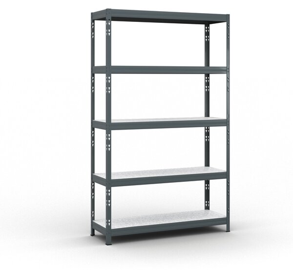 Regał półkowy 1+1 GRATIS, 1966x1200x400 mm, nośność 280 kg