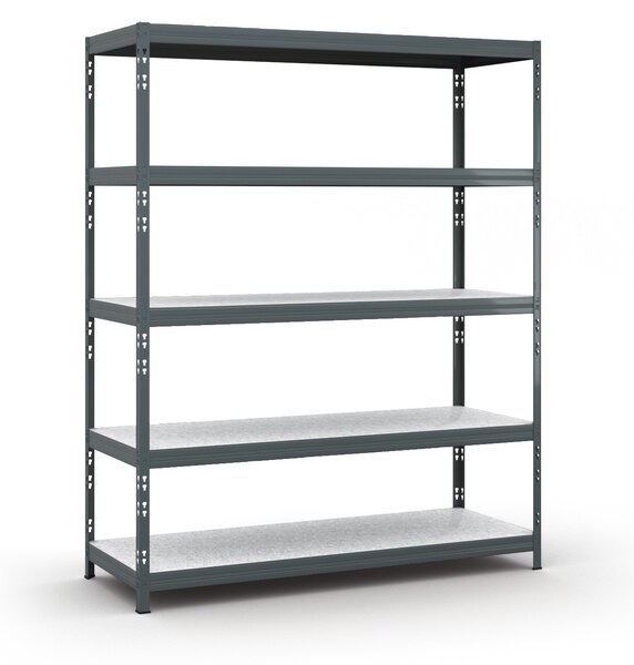 Regał półkowy 1966 x 1600 x 600 mm, nośność 350 kg