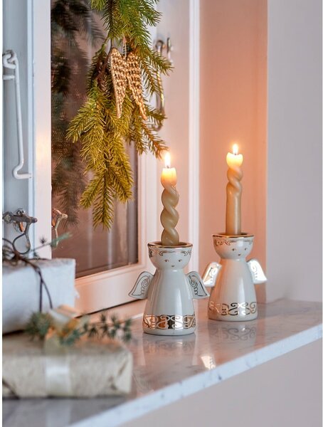 Kamionkowe świeczniki zestaw na świeczkę typu tealight 2 szt. Faella – Bloomingville