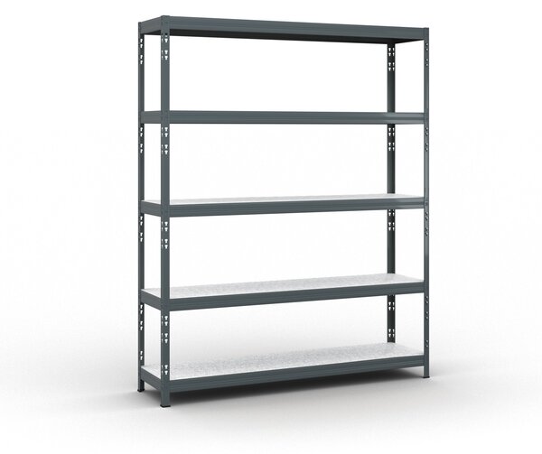 Regał półkowy 1966 x 1600 x 400 mm, nośność 350 kg