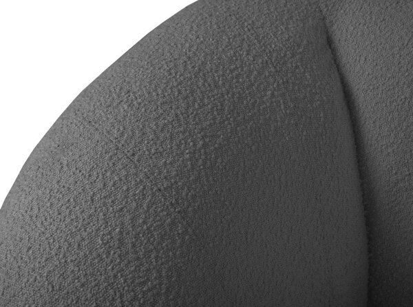 Szara sofa z materiału bouclé 210 cm Essen – Cosmopolitan Design
