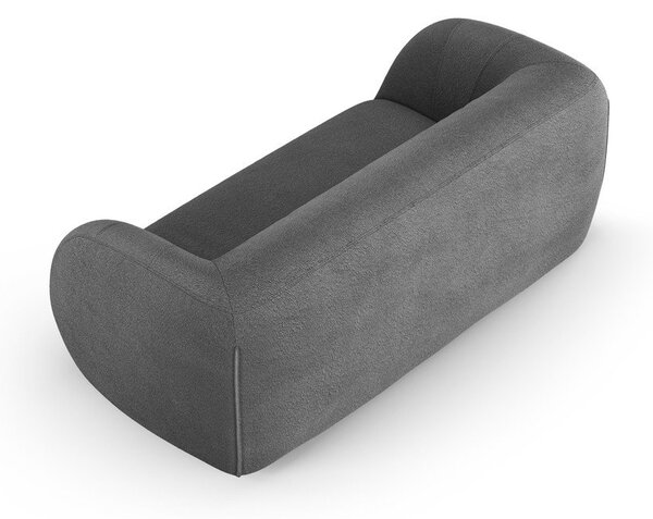 Szara sofa z materiału bouclé 210 cm Essen – Cosmopolitan Design