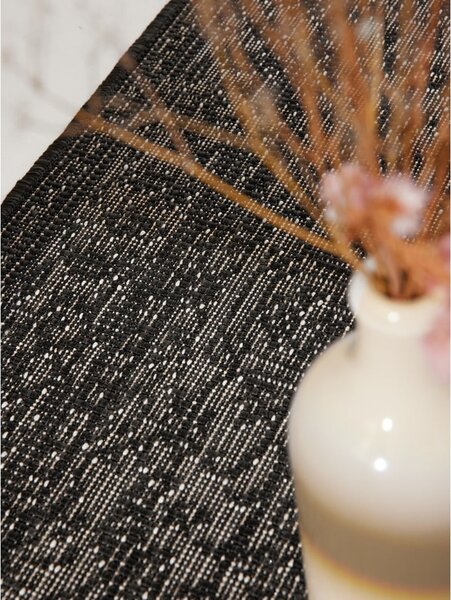 Czarno-biały chodnik odpowiedni na zewnątrz 80x250 cm Duet Kona – NORTHRUGS