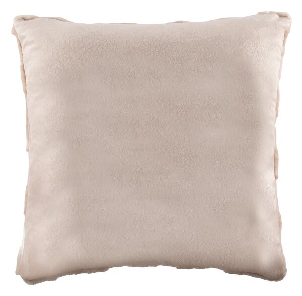 Poduszka dekoracyjna z mikropluszu 45x45 cm Rava – Tiseco Home Studio