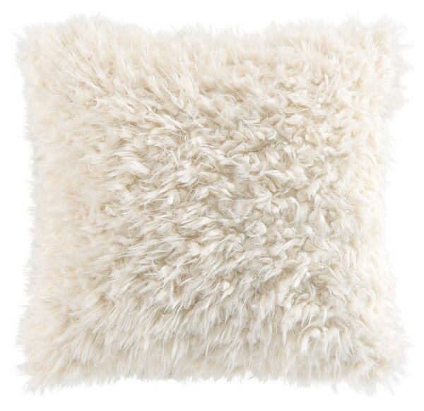 Poduszka dekoracyjna ze sztucznego futra 45x45 cm Mouton – douceur d'intérieur