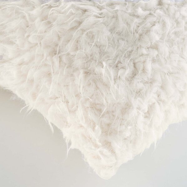 Poduszka dekoracyjna ze sztucznego futra 45x45 cm Mouton – douceur d'intérieur
