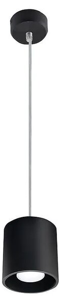 Czarna okrągła lampa wisząca - 35X E815 Z2-K76