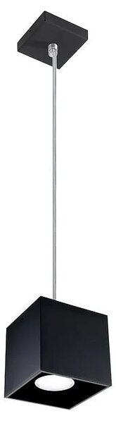 Kwadratowa lampa wisząca czarny M9-N97