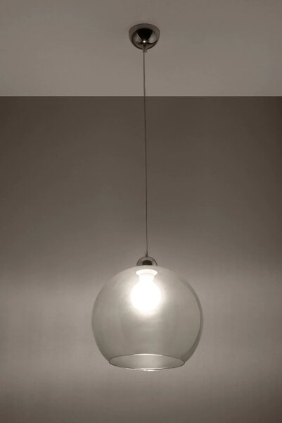 Loftowa lampa wisząca kula K0-W79