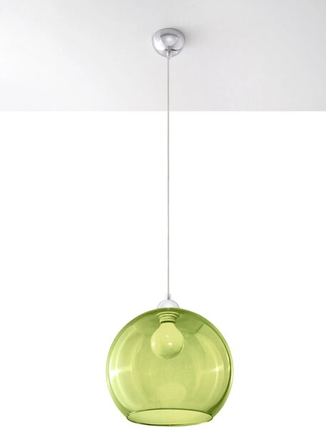 Okrągła szklana lampa wisząca E8-B11