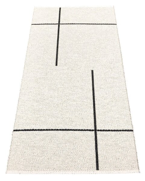 Czarny chodnik odpowiedni na zewnątrz 70x180 cm Fred Black – Pappelina
