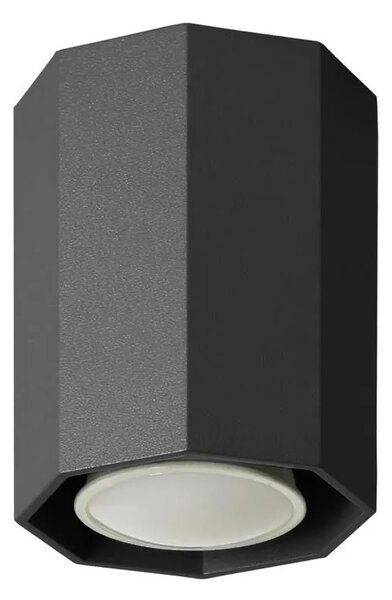 Halogenowa lampa sufitowa E549-Okti - czarny