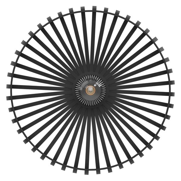 EGLO Lampa sufitowa Mogano 3, możliwość ściemniania, czarny, salon / jadalnia, metal, vintage