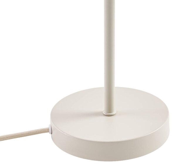 Lindby Lampa stołowa Libbie, kremowy / amber, salon / jadalnia, tkanina / materiał / jedwab