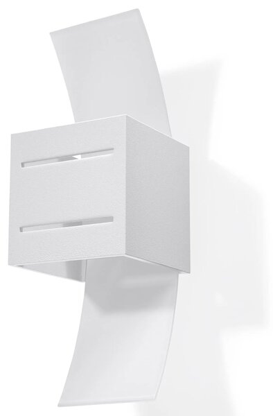 Minimalistyczny kinkiet E730-Lorete - biały