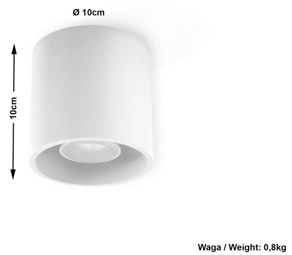 Minimalistyczny plafon K0-G62