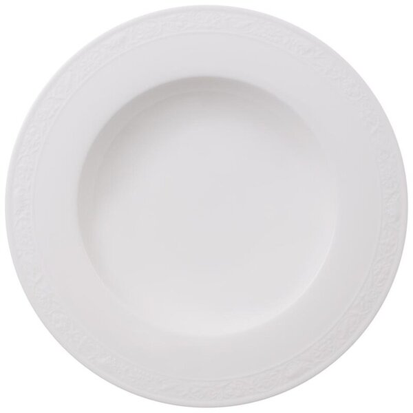 Talerz głęboki (24 cm) White Pearl Villeroy & Boch