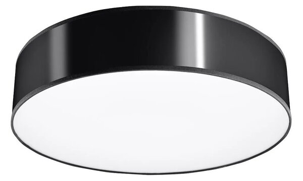 Okrągły czarny plafon LED E779 D6-W25