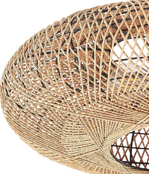 Lindby Lampa sufitowa Melvios, możliwość ściemniania, brązowy / rdzawy, salon / jadalnia, metal, skandynawski