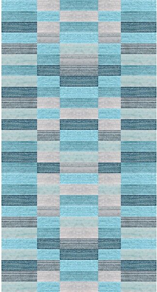 Niebieski dywan odpowiedni do prania 50x80 cm Hali – Vitaus