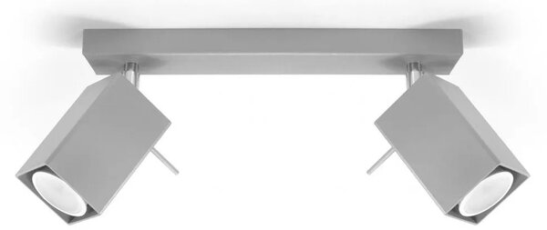 Szary loftowy plafon LED - E787 A1-K66