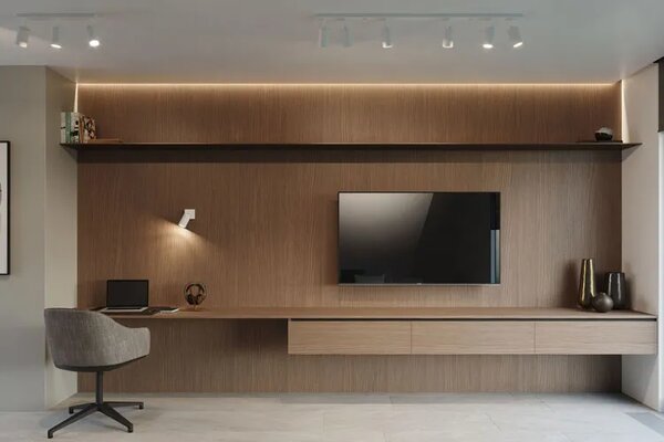 Minimalistyczny plafon regulowane tuby F2-P75