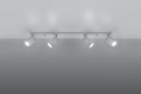 Minimalistyczny plafon regulowane tuby F2-P75