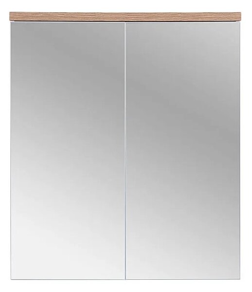 Szafka łazienkowa z lustrem Marsylia 6X 60 cm - Biały