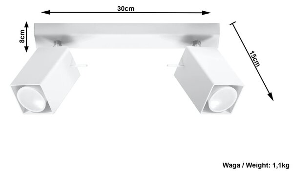 Nowoczesny plafon LED P2-L66