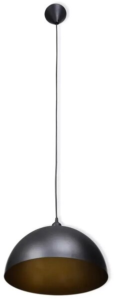 Czarne lampy wiszące z regulacją 2 sztuki - E985 L9-H96