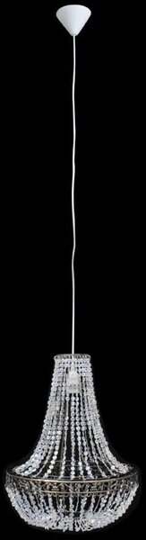 Kryształowa szykowna lampa wisząca - E991 R8-M41