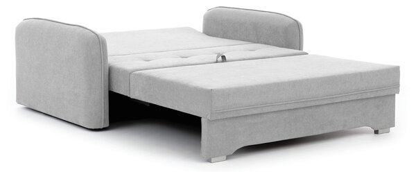 Rozkładana 2-osobowa sofa LAINE, jasnoszara