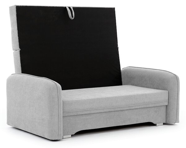 Rozkładana 2-osobowa sofa LAINE, jasnoszara