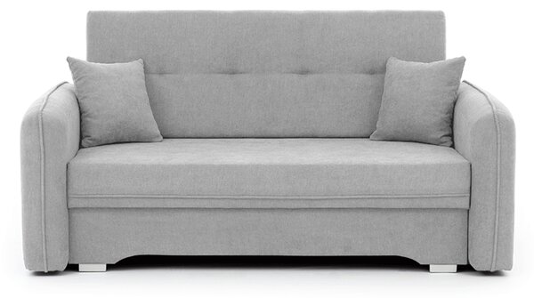 Rozkładana 2-osobowa sofa LAINE, jasnoszara