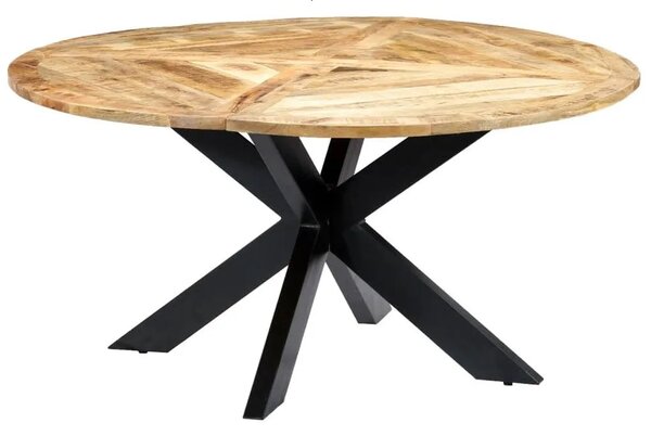 Okrągły stół z drewna mango – Gebel 3X