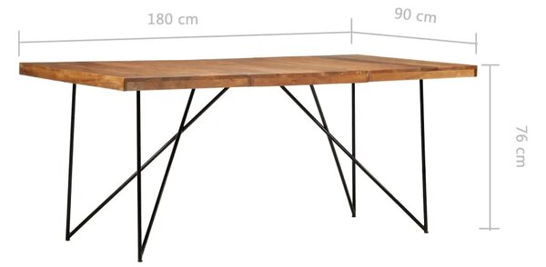 Naturalny stół z drewna akacjowego G3-T28