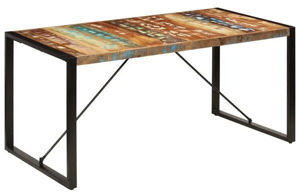 Wielokolorowy stół industrialny 80x160 – Fulo 3X
