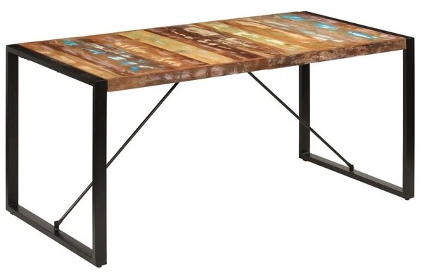 Wielokolorowy stół industrialny 80x160 – Fulo 3X