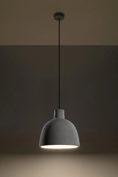Industrialna lampa wisząca betonowa E832 R5-B51