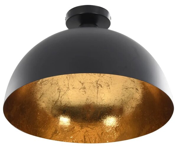 Czarno-złota okrągła lampa sufitowa 2 sztuki - EX157 P7-K86