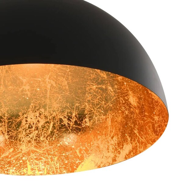 Czarno-złota okrągła lampa sufitowa 2 sztuki - EX157 P7-K86