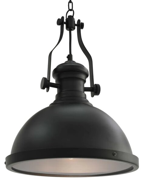 Czarna Industrialna Lampa Sufitowa M5-F01
