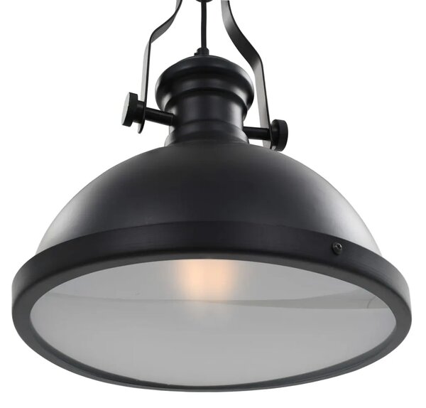 Czarna Industrialna Lampa Sufitowa M5-F01